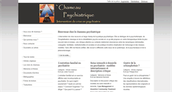 Desktop Screenshot of chameaupsy.com